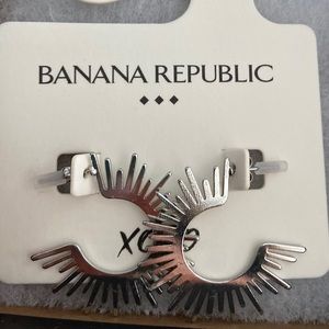 Silver Starburst Earrings